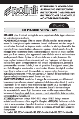 Istruzioni/Instructions