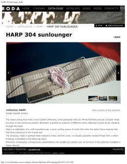 HARP 304 sunlounger