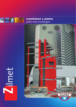 scambiatori a piastre plate heat exchangers