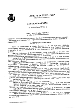 Testo - Comune Web