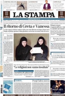 La Stampa - Cila Nazionale