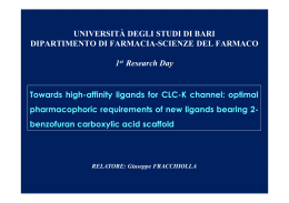 Towards high-affinity ligands for CLC-K channel: optimal