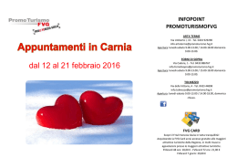 dal 27 novembre al 6 dicembre 2015