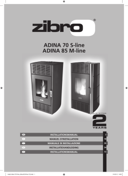 install_Adina 70 S-line_Adina 85 M-line (`12).indd