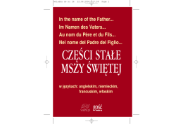 CZ&cent;&Acirc;CI STA&cedil;E MSZY &Acirc;WI&cent;TEJ