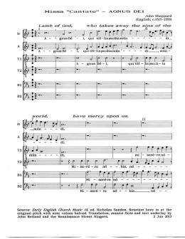 Lamb of God, who takes away the s&eacute;ns of the A