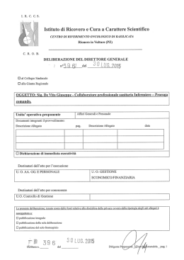 istituto di Ricovero e Cura a Carattere Scientiﬁco