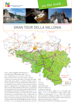 GRAN TOUR DELLA VALLONIA