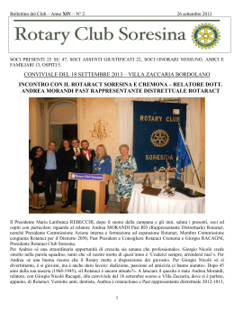 2 26/set/13 - Rotary Club Soresina