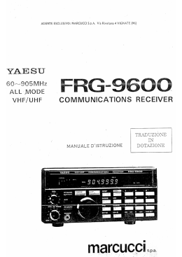 IC FRG 9600 Manuale Italiano