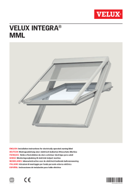 VELUX INTEGRA&reg; MML