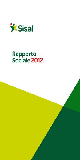 Rapporto Sociale 2012
