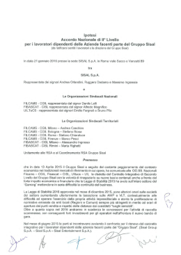 Scarica il testo dell`Accordo