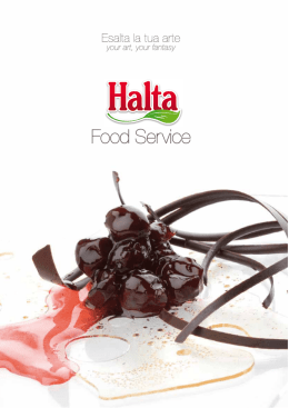 Scarica il catalogo Halta FoodService