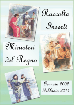 Inserti - Lo scrigno dei tesori