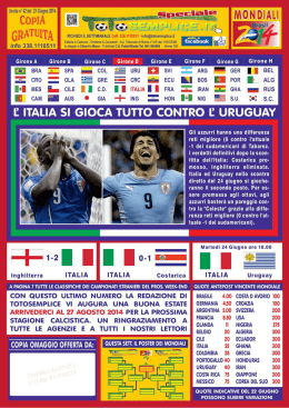 Uscita II&deg; #2 dei 23 Giugno 2014