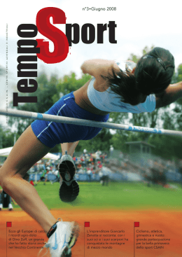TempoSport n&deg;3 giugno 08