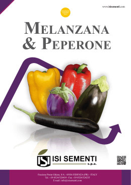 Catalogo Melanzana & Peperone