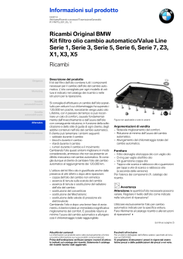 Informazioni sul prodotto Ricambi Original BMW Kit filtro