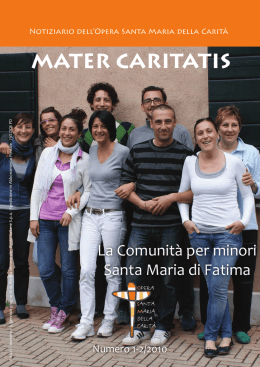 MaterCaritatis_1_2010-1 - Opera Santa Maria della Carità