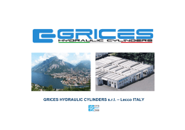 Grices Hydraulic Cylinders Srl