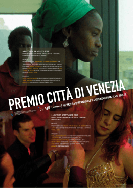 Premio Città di Venezia 2012 - Progetto Melting Pot Europa