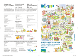Brochure Guest Card Trentino Inverno 2014-15
