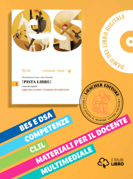 MATERIALI pER IL docEnTE MULTIMEdIALE