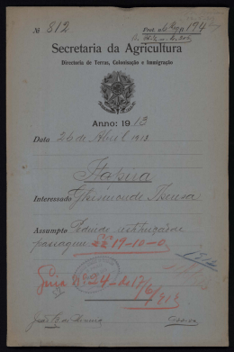 fi. Secretarla da Agrlculíura