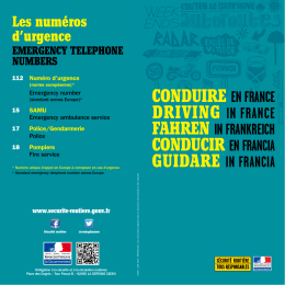 Conduire en France 5 Langues 2015