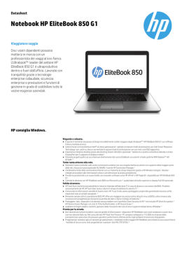 Notebook HP EliteBook 850 G1