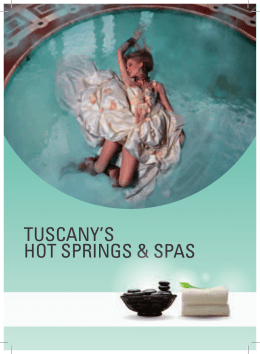 Tuscany`s Hot Springs & SPAS