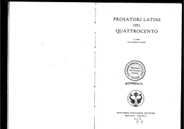 ~PROSATORI LATINI