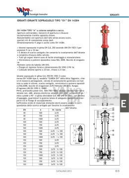 IDRANTI IDRANTI IDRANTE SOPRASUOLO