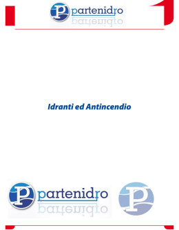 Idranti e antincendio