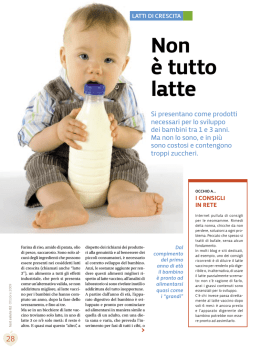Non &egrave; tutto latte - Baby Milk Action