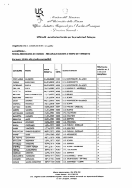 U - Ambito Territoriale di Bologna