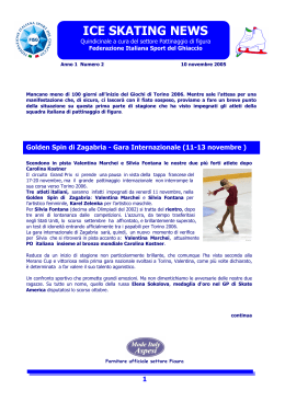 10 novembre 2005 - Lo sport italiano