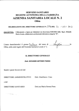 Delibera n. 2290 del 31 luglio 2013, [file]