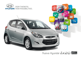 Brochure Hyundai ix20 - Class Car di Rota Patrizia