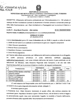 iii/ii. iii mastei ai iii/fi2/zoifi - Soprintendenza belle arti e paesaggio