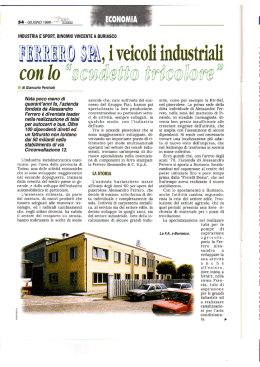 Ferrero SpA - associazione lavoratori pinerolesi alp cub