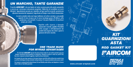 AIRCOM KIT GUARNIZIONE ASTA