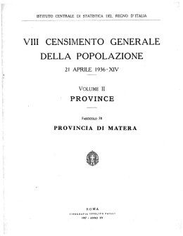viii censimento generale della popolazione 21 aprile 1936 -xiv