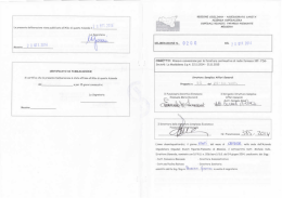Page 1 Page 2 Premesso che con delibera or. 1255200 del 15.11