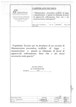 Capitolato Tecnico ( 4391 KB )