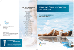 TERME DELL`EMILIA ROMAGNA