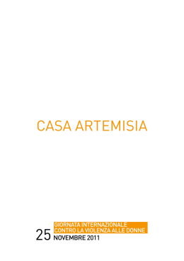 CASA ARTEMISIA - CNA Impresa Donna