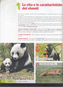 la vita e le caratteristiche