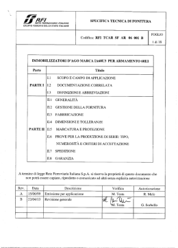 RFI_TCAR_SF_AR_06_001_B - Ferrovie dello Stato Italiane